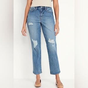 Old Navy OG Straight Distressed Jeans